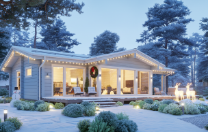 Дом из клееного бруса VZ-353