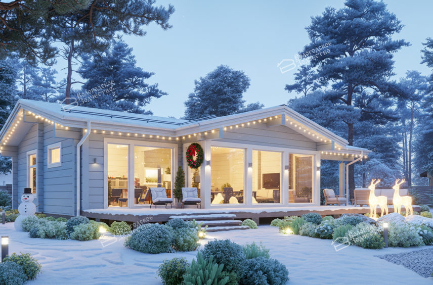 Дом из клееного бруса VZ-353