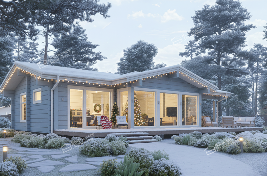 Дом из профилированного бруса VZ-353