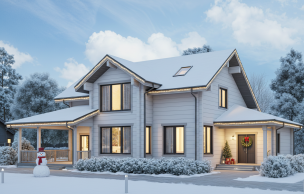 Дом из клееного бруса VZ-356