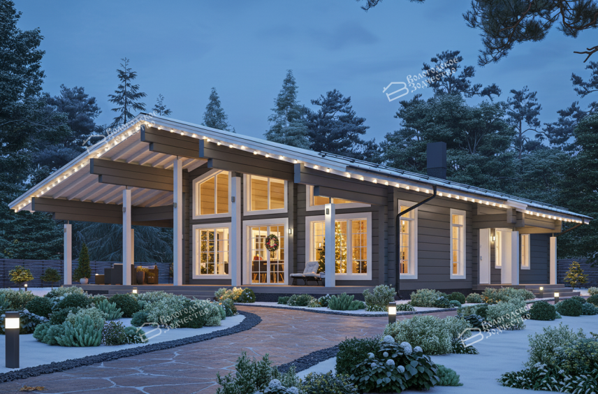 Дом из клееного бруса VZ-357