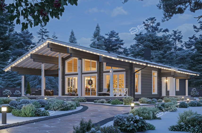 Дом из профилированного бруса VZ-357