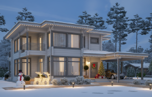 Дом из профилированного бруса VZ-359