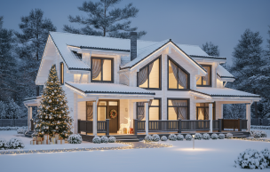 Дом из профилированного бруса VZ-360   