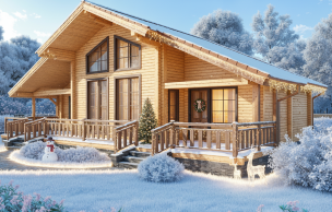 Дом из клееного бруса VZ-365
