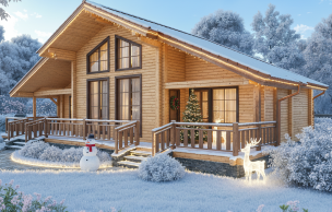 Дом из профилированного бруса VZ-365