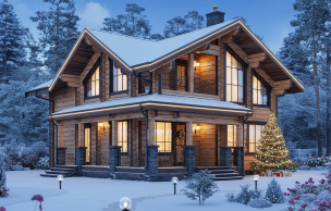 Дом из профилированного бруса VZ-366