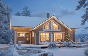 Дом из профилированного бруса VZ-368