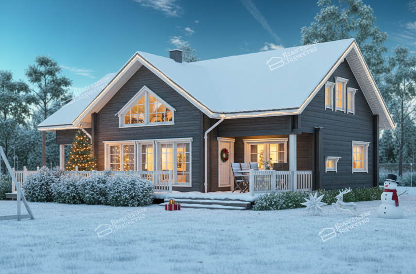 Дом из профилированного бруса VZ-369