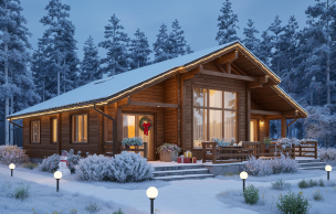 Дом из клееного бруса VZ-372