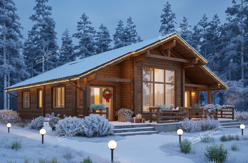 Дом из клееного бруса VZ-372