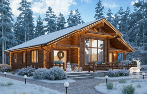 Дом из профилированного бруса VZ-372