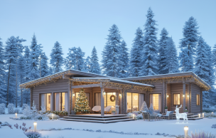 Дом из клееного бруса VZ-373