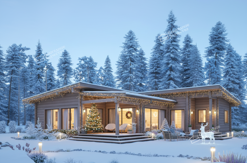 Дом из клееного бруса VZ-373