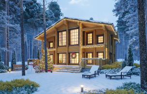 Дом из профилированного бруса VZ-376  