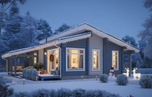 Дом из клееного бруса VZ-381