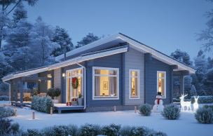 Дом из профилированного бруса VZ-381