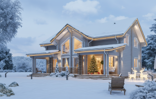 Дом из профилированного бруса VZ-386