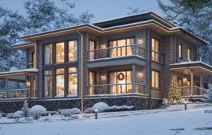 Дом из клееного бруса VZ-389