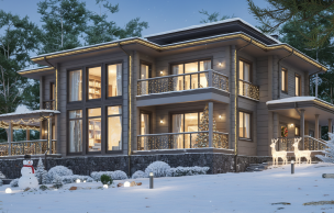 Дом из профилированного бруса VZ-389