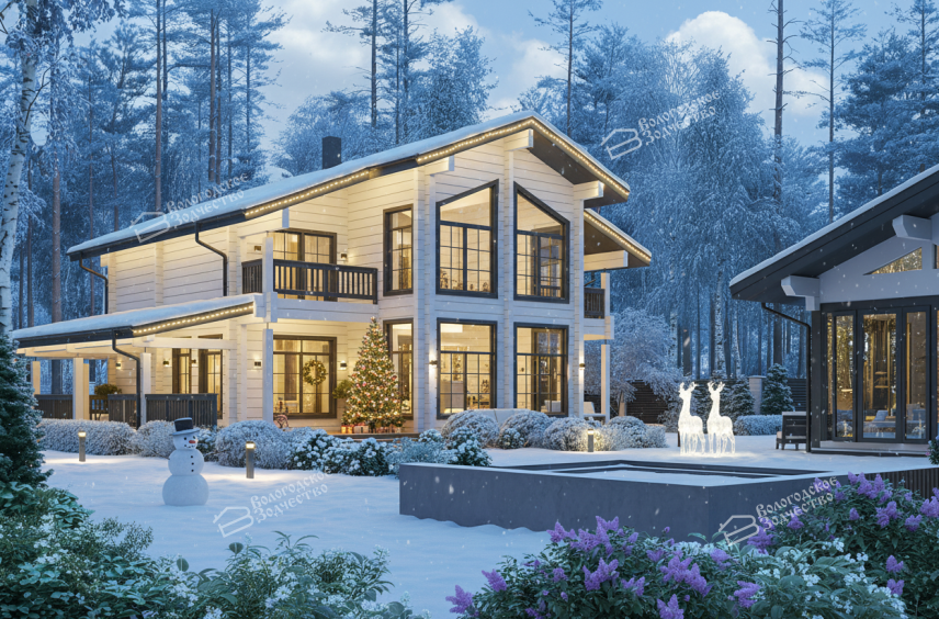 Дом из профилированного бруса VZ-391