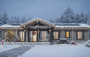 Дом из профилированного бруса VZ-404