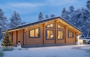 Дом из профилированного бруса VZ-405 