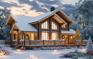 Дом из профилированного бруса VZ-413