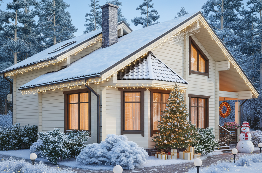 Дом из клееного бруса VZ-414