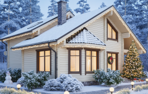 Дом из профилированного бруса VZ-414