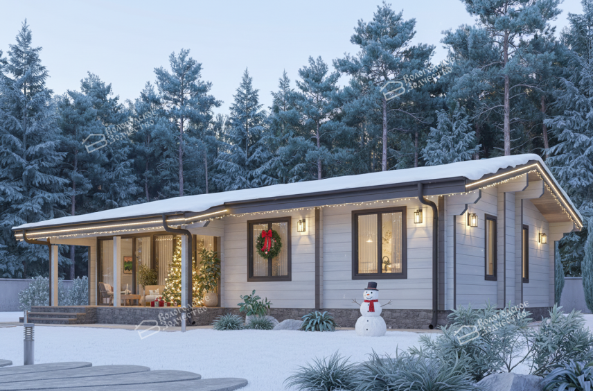 Дом из клееного бруса VZ-415