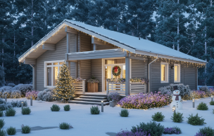 Дом из клееного бруса VZ-422