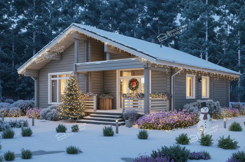 Дом из клееного бруса VZ-422