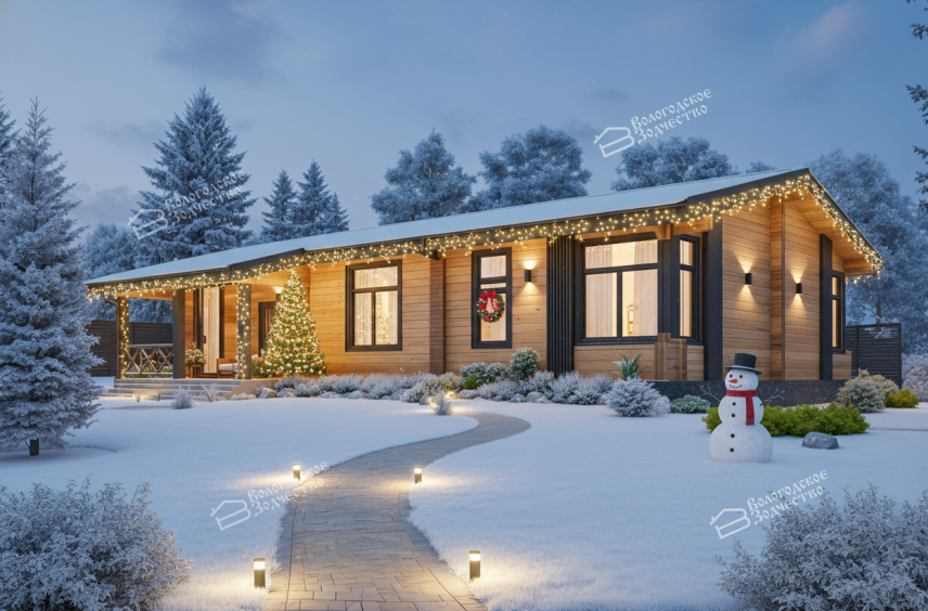 Дом из клееного бруса VZ-423