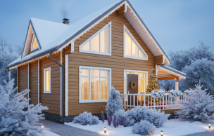 Дом из клееного бруса VZ-425