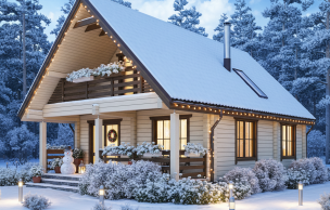 Дом из профилированного бруса VZ-427