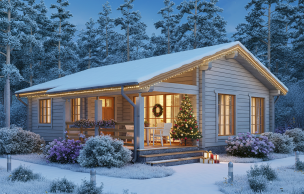 Дом из клееного бруса VZ-428