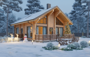 Дом из профилированного бруса VZ-429