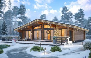 Дом из клееного бруса VZ-431 