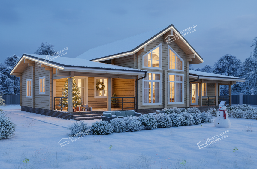 Дом из клееного бруса VZ-462