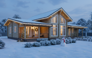 Дом из профилированного бруса VZ-462