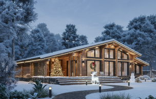 Дом из клееного бруса VZ-463