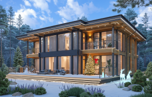 Дом из профилированного бруса VZ-472