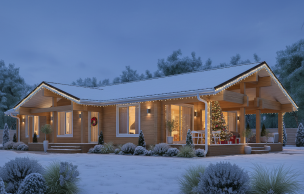 Дом из клееного бруса VZ-476