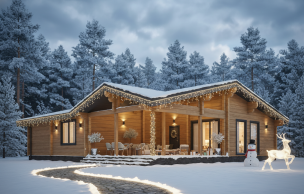 Дом из клееного бруса VZ-478