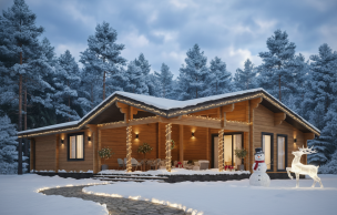 Дом из профилированного бруса VZ-478