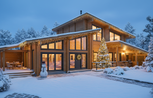 Дом из профилированного бруса VZ-491  