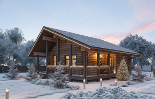 Баня из бревна VZ-601