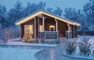 Баня из бревна VZ-602