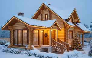 Баня из бревна VZ-607
